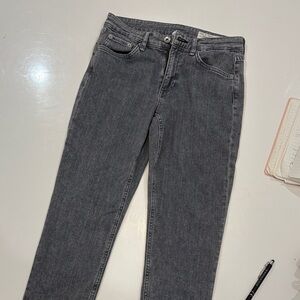 Rag and Bone Classic Gray Women's Jeans Mid Rise Ankle Skinny